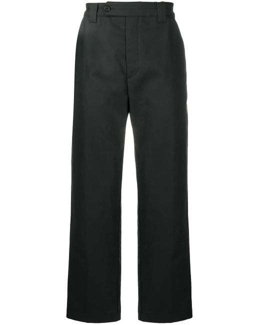 KENZO メンズ ブラック クロップド ストレートパンツの通販はau PAY