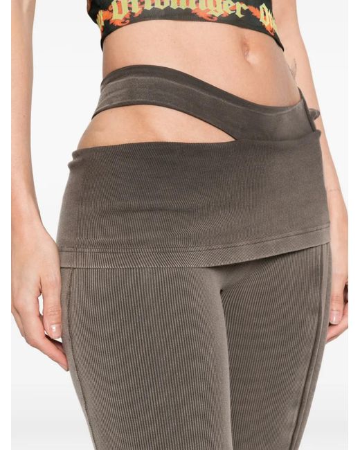 OTTOLINGER Gray Cutout Trousers