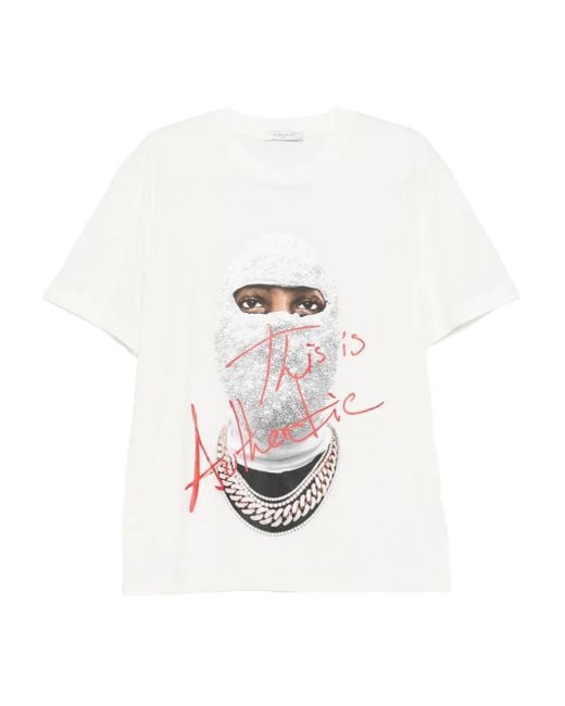 Ih Nom Uh Nit White Graphic-Print T-Shirt for men