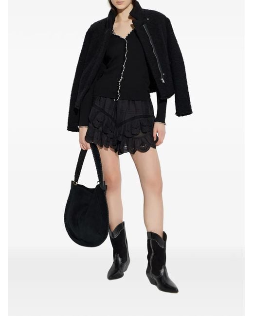 Isabel Marant Black Textured Jacket