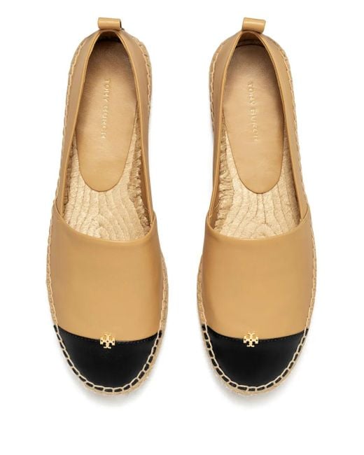 Tory Burch Black Colourblock Espadrilles