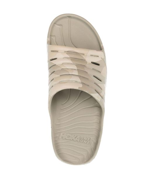 Sandali con stampa da Uomo di Hoka One One in Bianco | Lyst