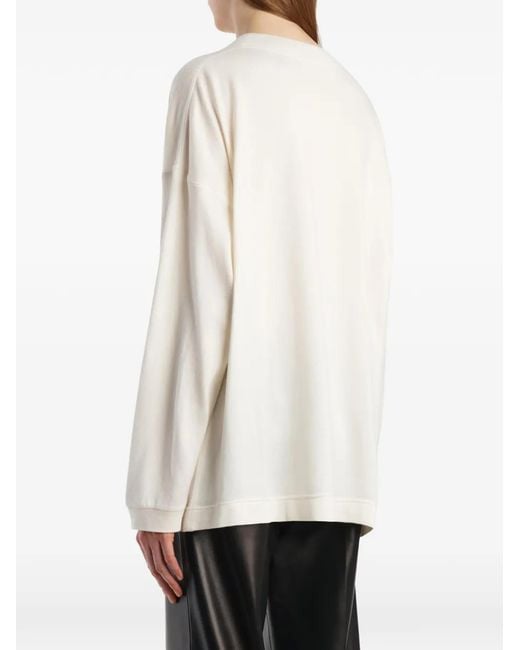 Khaite White Dylan Top