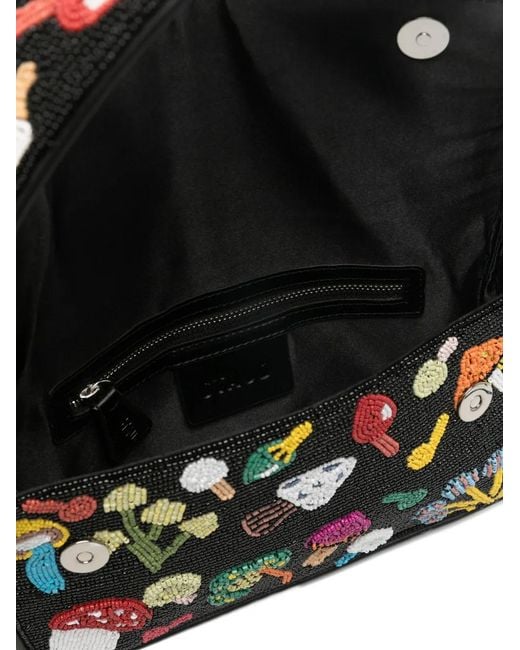 Staud Black Sac Porté Épaule Tommy À Perles