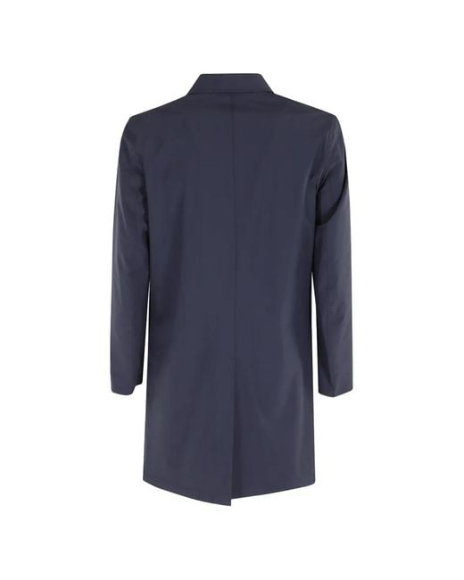 KIRED Blue Buttoned Coat for men
