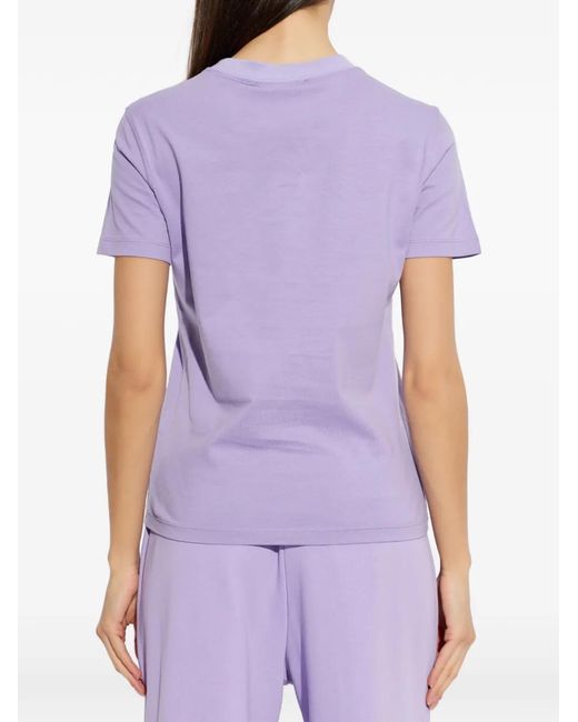 Versace Jeans Couture Purple Printed Graphic T-Shirt