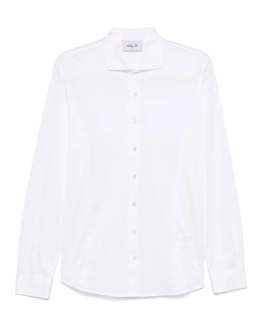 Camicia di D4.0 in White da Uomo