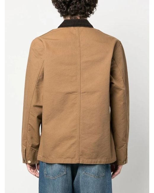 Manteau Michigan En Coton Biologique Carhartt pour homme en coloris Brown