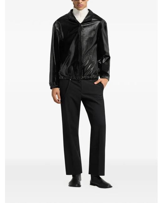 Courreges Oversized Trainingsjack in het Black