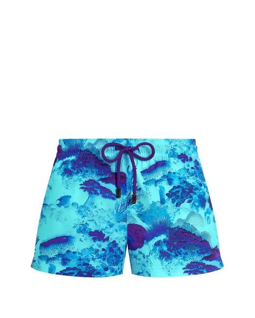 Vilebrequin Blue Coral Reef Swim Shorts