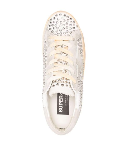 Golden Goose Deluxe Brand White Super-star Low-top Sneakers