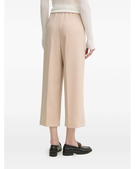 Joseph Ribkoff Natural Press-Crease Trousers