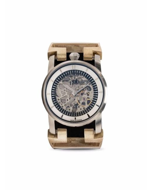 Parts Of 4 Metallic X Fob Paris R401 Hyperstrap-T Watch