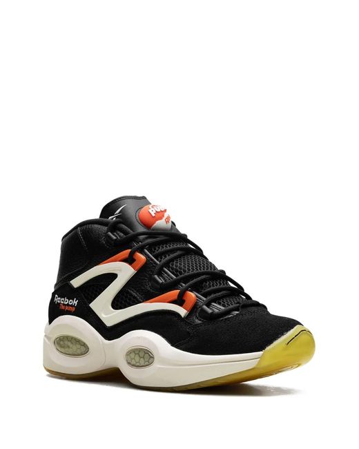 Reebok Black Question Pump Sneakers