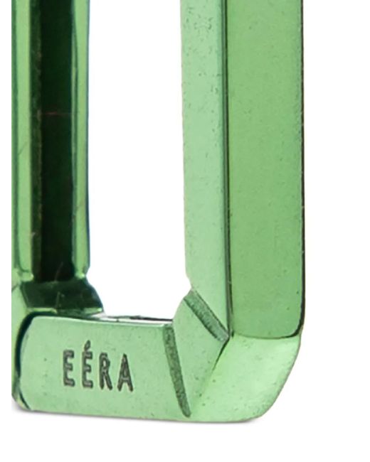 Eera 18Kt Witgouden Candy Enkele Oorbellen in het Green