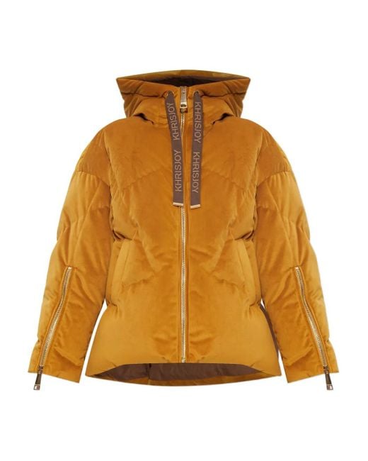 Khrisjoy Orange Iconic Milano Jacket