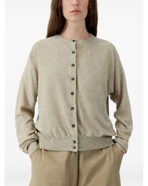 Cordera Natural Flecked Cardigan