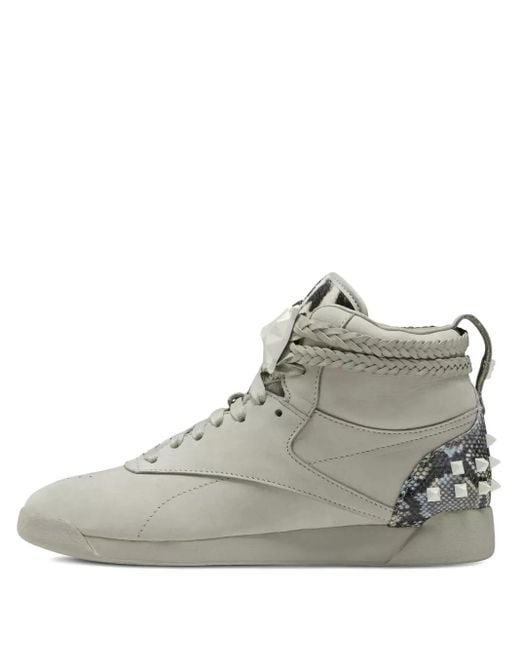 Reebok Gray X Wonder 1984 Freestyle Sneakers
