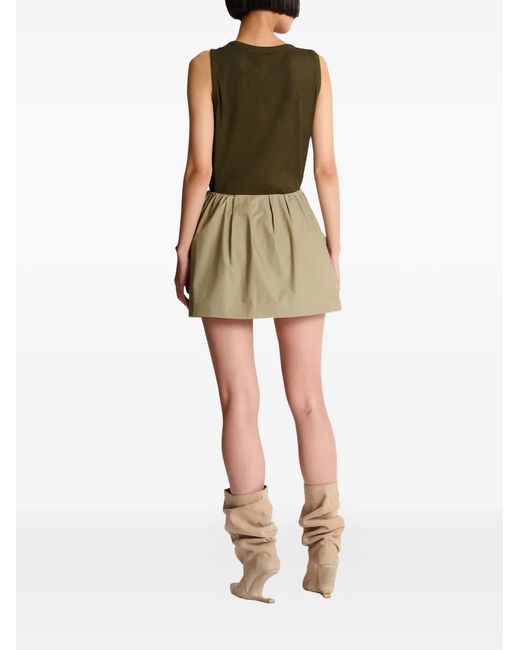 Balmain バルーン ミニスカート ナチュラル | Lyst