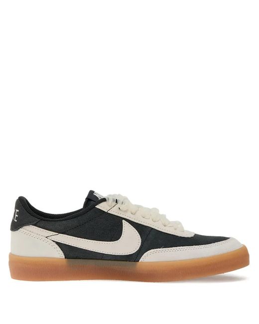 Nike White Killshot 2 Suede-Panel Low-Top Sneakers