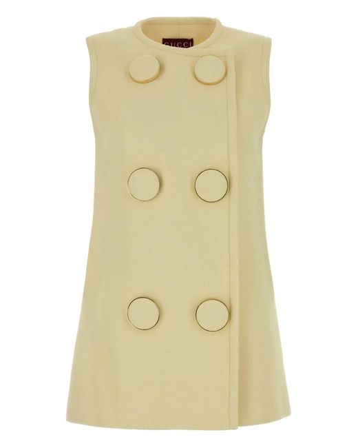 Gucci Yellow Pastel Jersey Vest