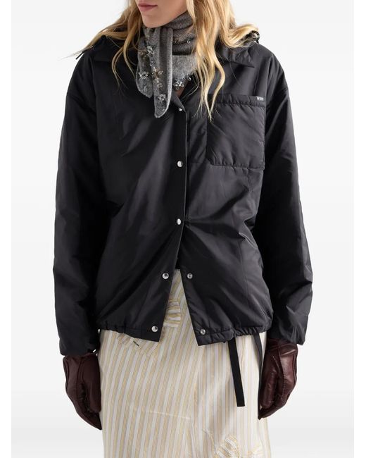 Prada Black Lightweight Re-Nylon Blouson Jacket