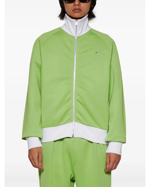 Fila Green Two-Tone Jacket for men