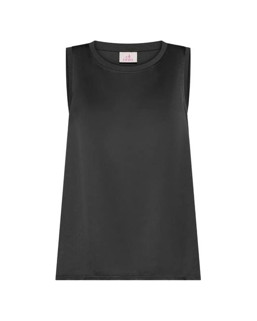Deha Tanktop Met Logo in het Black