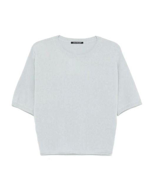 Luisa Cerano T-Shirt Met Korte Mouwen in het White