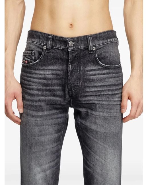 DIESEL Gray 1998 D-Buck 09L50 Bootcut Jeans for men