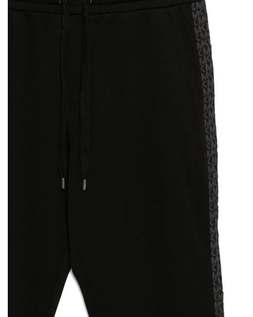 Michael Kors Black Monogram Trousers for men