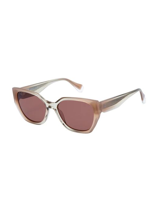 Gigi Studios Pink Round-Frame Sunglasses
