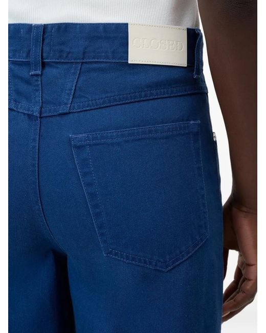 Closed Blue Nikka Wide-Leg Trousers