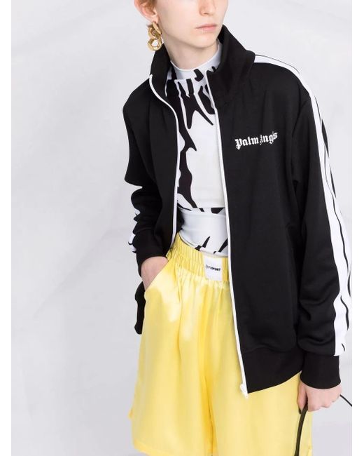 Palm Angels Classic Track Jacket Black/white