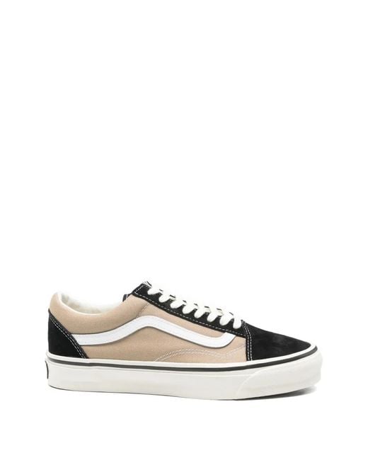 Vans White Lx Old Skool Sneakers