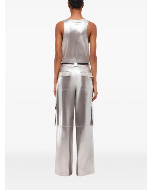 Jonathan Simkhai Gray Beatriz Trousers