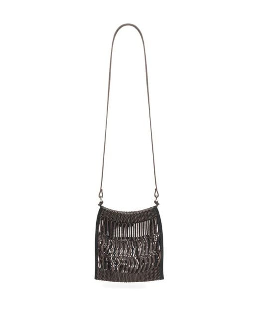 Lemaire White X Filt Sac Porté Épaule Mini Net