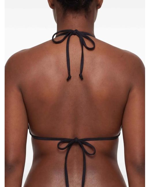 Coperni Bikinitop Met Logopatch in het Black