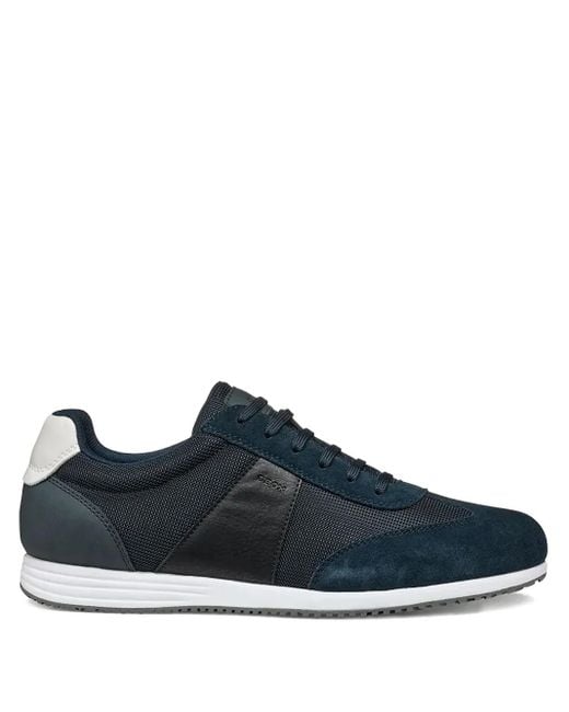 Geox Blue Arthien Mesh Sneakers for men