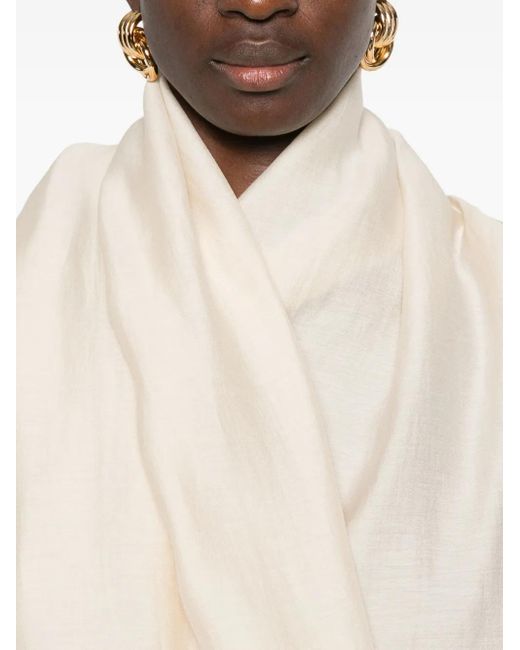 Totême  Natural Scarf Blouse