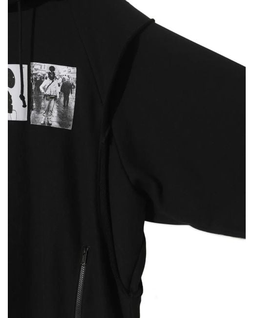 Undercover Hoodie Met Print in het Black voor heren