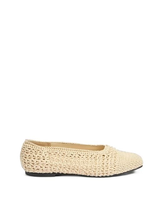 Liviana Conti Natural Marta Ballet Flats