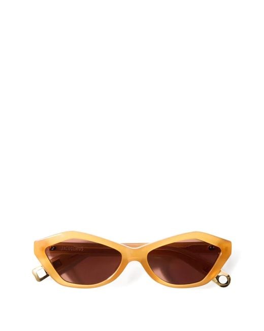 Jacquemus Orange The Bambino Sunglasses