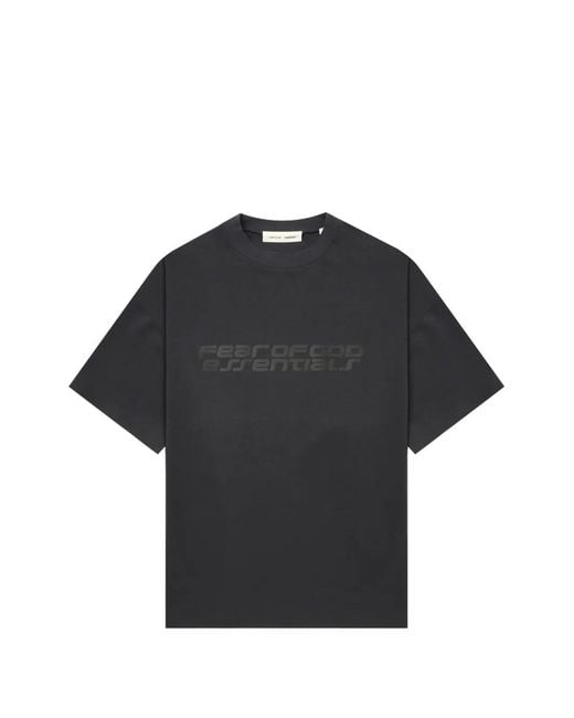 Fear Of God Black Logo T-Shirt for men