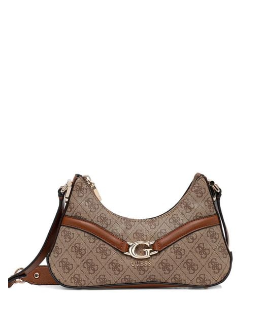 Guess Brown Dea Shoulder Bag