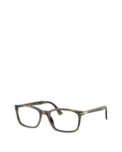 Persol Brown Square-Frame Glasses for men