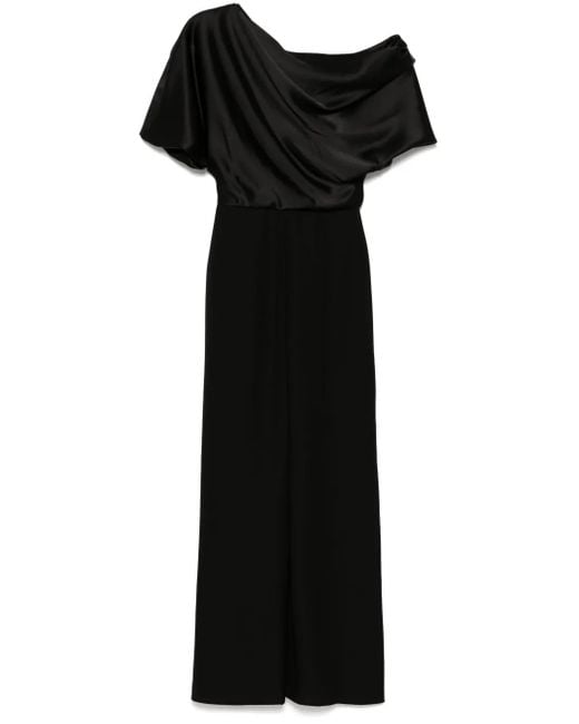 Amsale Black The Slouch Jumpsuit