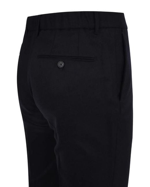 Slowear Black Pocket Trousers for men