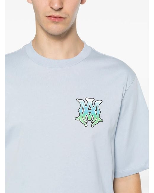 Amiri Blue Ma Tee T-Shirt for men