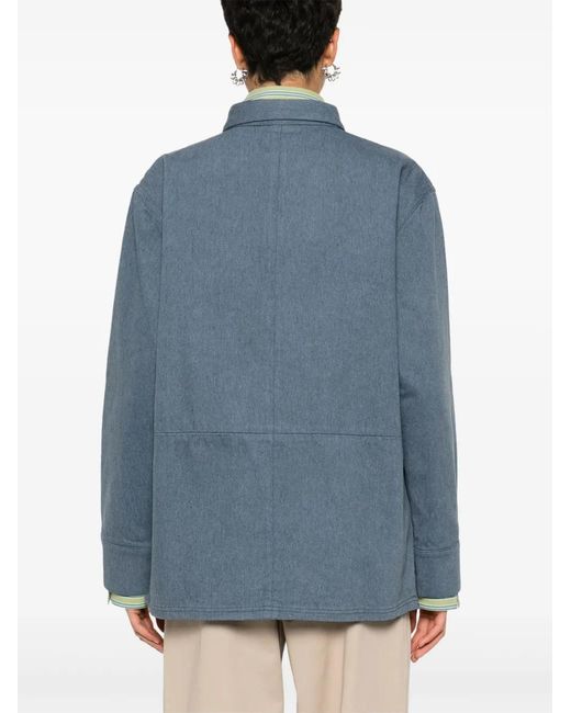 Baserange Blue Veste Indre En Jean